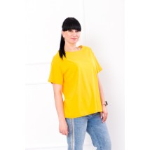 Women's T-shirt (oversize) Wear Your Own 48 Yellow (8127-001-v38)