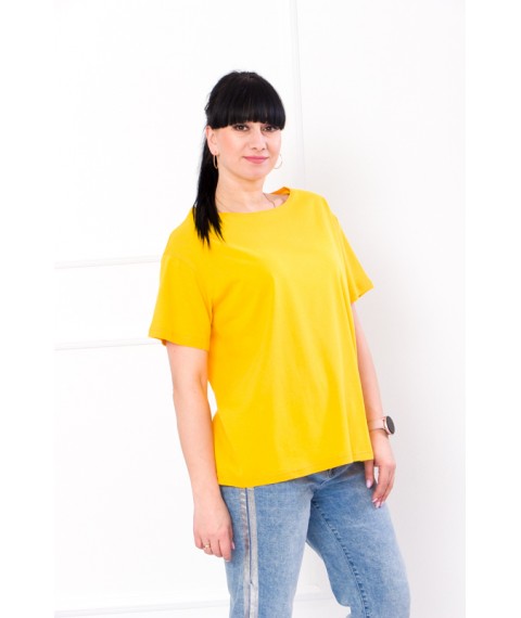 Women's T-shirt (oversize) Wear Your Own 44 Yellow (8127-001-v11)