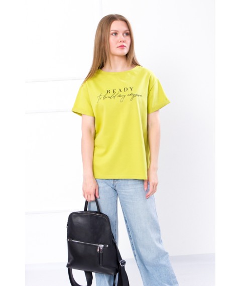 Women's T-shirt Wear Your Own 48 Yellow (8127-057-33-v25)