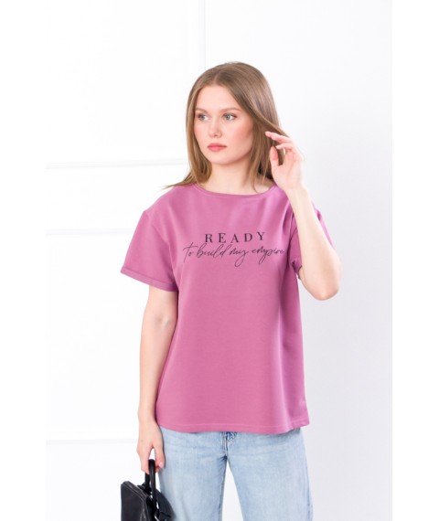 Women's T-shirt Wear Your Own 42 Violet (8127-057-33-v2)