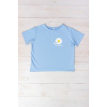 Women's T-shirt Wear Your Own 44 Blue (8127-057-33-v10)