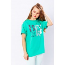 Women's T-shirt Wear Your Own 48 Green (8127-057-33-v27)