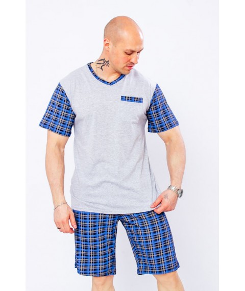 Men's summer pajamas Nosy Svoe 52 Blue (8128-002-v11)