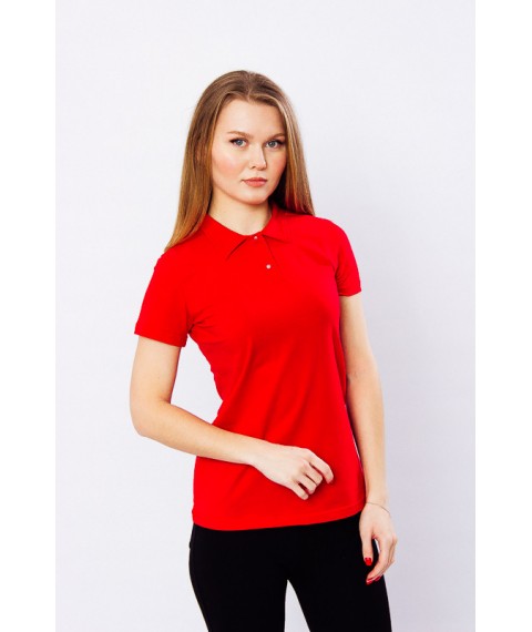 Women's polo shirt Wear Your Own 46 Red (8137-036-v8)