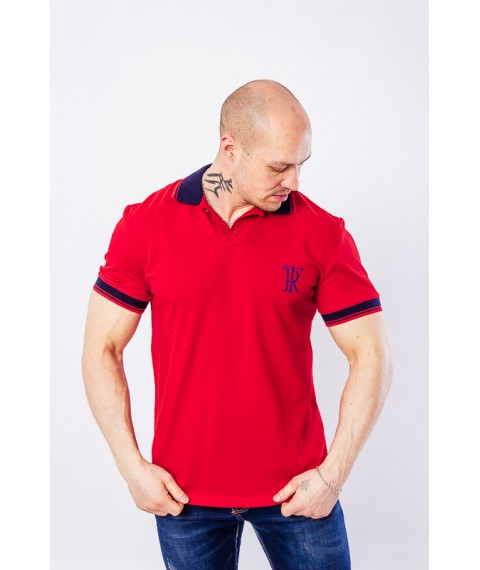 Men's polo shirt Wear Your Own 52 Red (8140-091-22-v4)