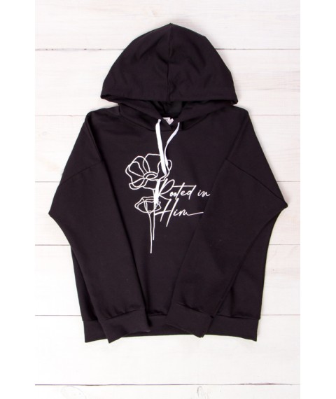 Women's Hoodie Wear Your Own 52 Black (8155-057-33-v1)