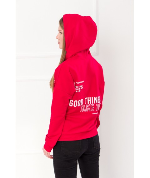 Hoodies for women Wear Your Own 50 Red (8155-057-33-v11)