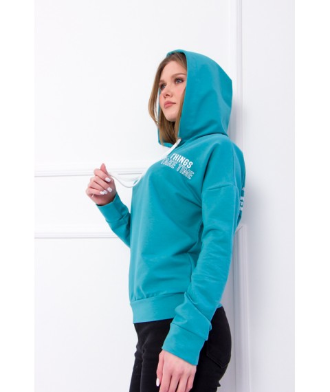 Hoodie for women Wear Your Own 46 Blue (8155-057-33-v25)