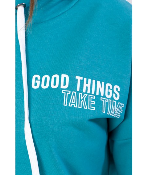 Hoodie for women Wear Your Own 52 Blue (8155-057-33-v2)