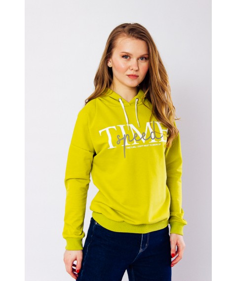 Hoodie for women Wear Your Own 52 Yellow (8155-057-33-v0)