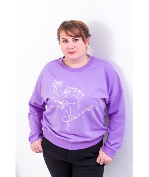 Women's sweatshirt Wear Your Own 54 Violet (8175-057-33-1-v1)