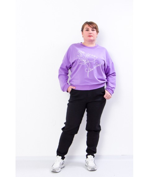 Women's sweatshirt Wear Your Own 54 Violet (8175-057-33-1-v1)
