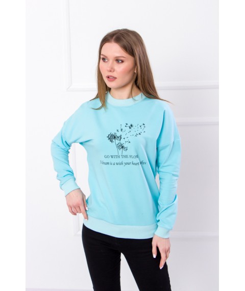 Women's sweatshirt Wear Your Own 44 Blue (8175-057-33-v33)
