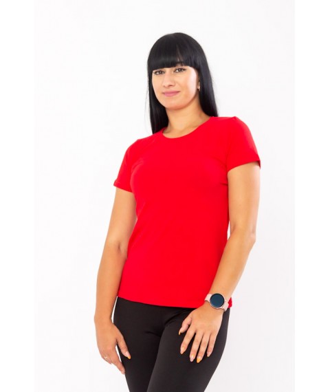 Women's T-shirt Wear Your Own 42 Red (8188-036-v0)