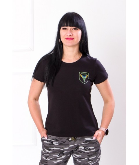 Women's T-shirt "Ukraine" Carry Your Own 46 Black (8188-036-33-Т-v11)