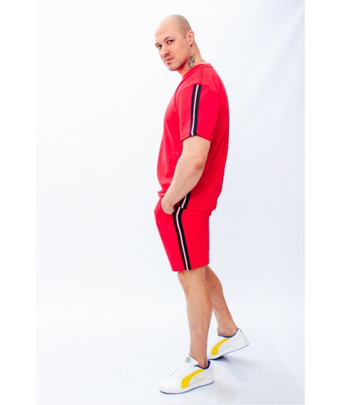 Men's set (T-shirt + breeches) Wear Your Own 48 Red (8193-057-v14)