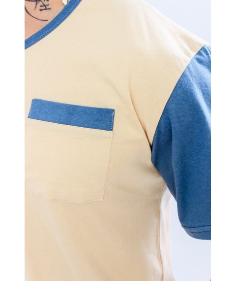 Піжама чоловіча (футболка+шорти) Носи Своє 58 Бежевий (8196-001-v5)