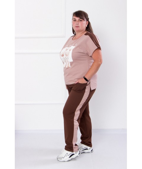 Women's suit Wear Your Own 56 Brown (8208-057-33-v15)