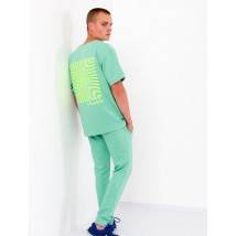 Костюм чоловічий (футболка+брюки) Носи Своє 48 Зелений (8212-057-33-v13)