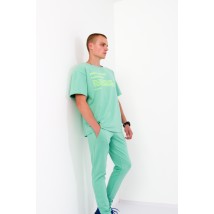Костюм чоловічий (футболка+брюки) Носи Своє 46 Зелений (8212-057-33-v10)