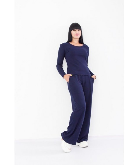 Women's suit (jumper + pants) Wear Your Own 46 Blue (8213-103-v10)