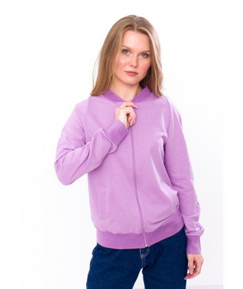 Women's bomber jacket Wear Your Own 44 Purple (8222-057-v7)