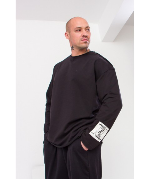 Men's jumper (oversize) Wear Your Own 54 Black (8225-057-v18)