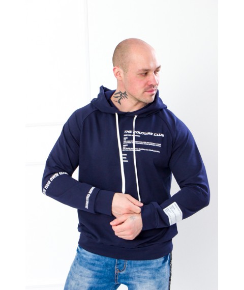 Hoodie for men Wear Your Own 50 Blue (8275-057-33-v12)