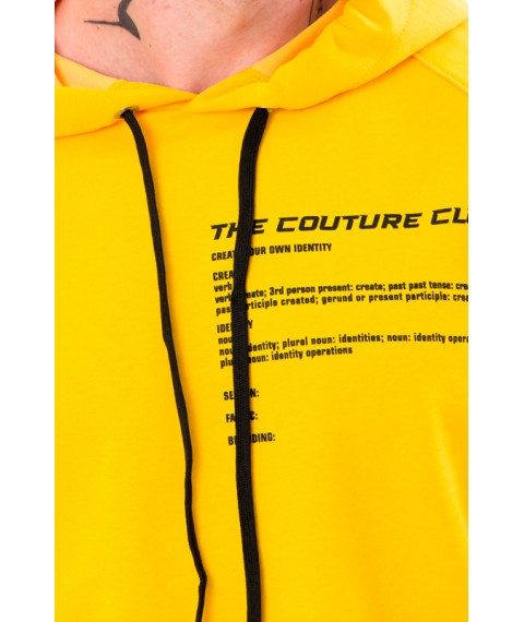 Hoodies for men Wear Your Own 50 Yellow (8275-057-33-v10)