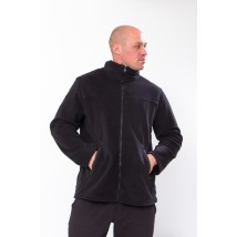 Fleece jacket for men Wear Your Own 48 Black (8308-027-v2)
