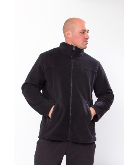 Fleece jacket for men Wear Your Own 56 Black (8308-027-v14)