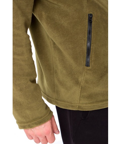 Fleece jacket for men Wear Your Own 58 Green (8308-027-v17)