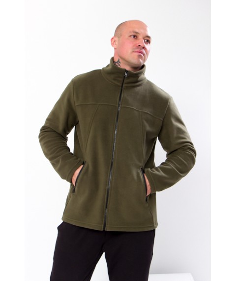 Fleece jacket for men Wear Your Own 54 Green (8308-027-v10)