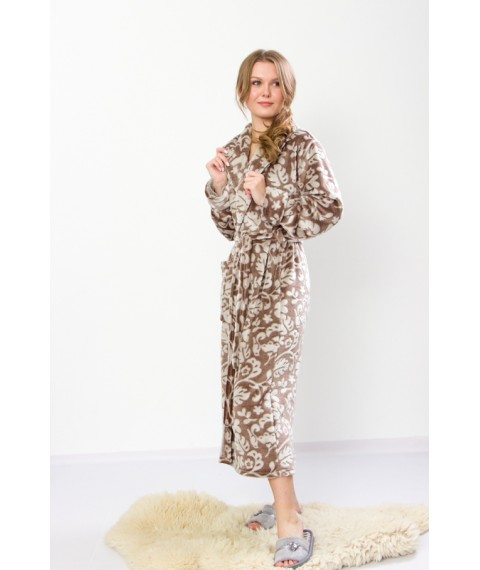 Women's dressing gown Wear Your Own 60 Brown (8577-035-v2)
