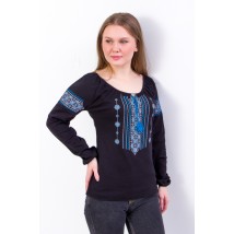 Women's embroidered shirt Wear Your Own 54 Black (8607-015-22-v1)