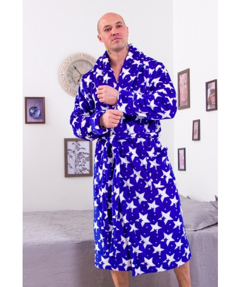 Men's dressing gown Wear Your Own 56/58 Blue (8619-035-v7)
