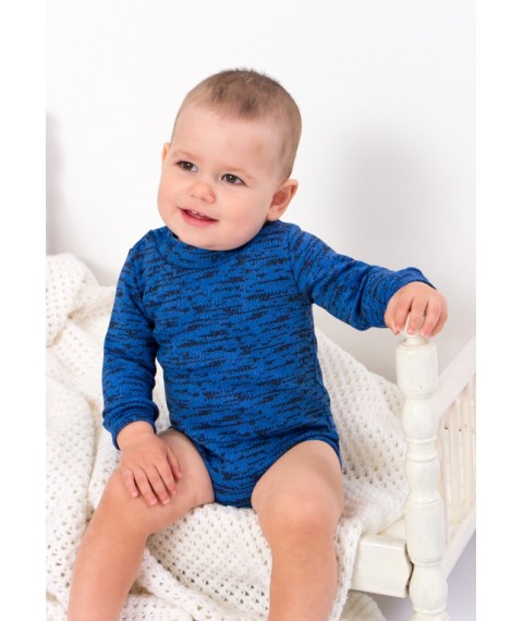 Nursery bodysuit for a boy Carry Your Own 20 Blue (9511-063-4-v14)