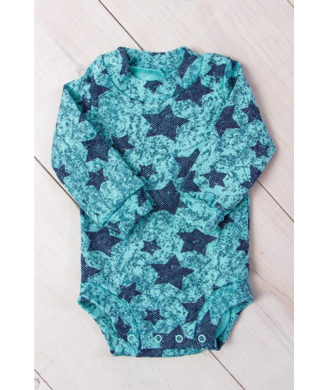 Nursery bodysuit for a boy Carry Your Own 20 Blue (9511-063-4-v16)
