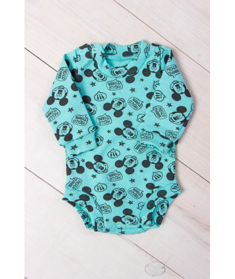 Nursery bodysuit for a boy Carry Your Own 20 Blue (9511-063-4-v25)