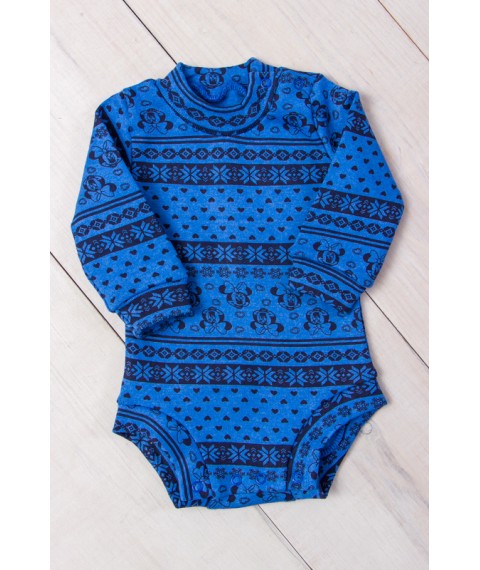 Nursery bodysuit for a girl Carry Your Own 20 Blue (9511-063-5-v0)