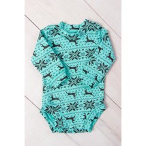 Nursery bodysuit for a girl Carry Your Own 22 Blue (9511-063-5-v27)
