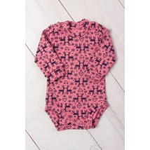 Nursery bodysuit for a girl Nosy Svoe 20 Pink (9511-063-5-v4)