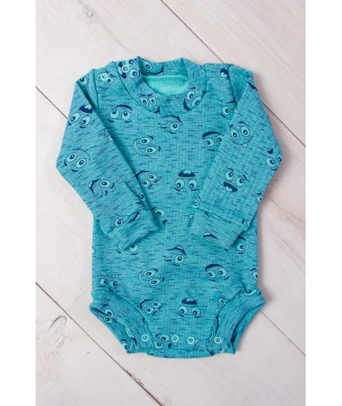 Nursery bodysuit for a boy Carry Your Own 22 Blue (9511-063-4-v3)