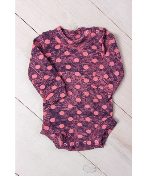 Nursery bodysuit for a girl Nosy Svoe 22 Pink (9511-063-5-v26)