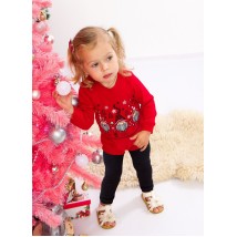 Nursery suit "New Year's" Wear Your Own 80 Red (9605-019-33-v0)