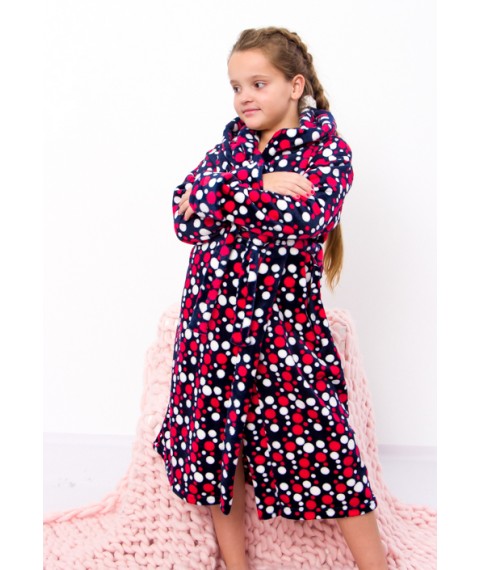Dressing gown for a girl Wear Your Own 36 Blue (9650-035-5-v1)