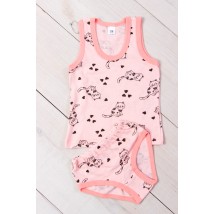 Set for girls (shirt + underpants) Nosy Svoe 26 Pink (9687-002V-v36)