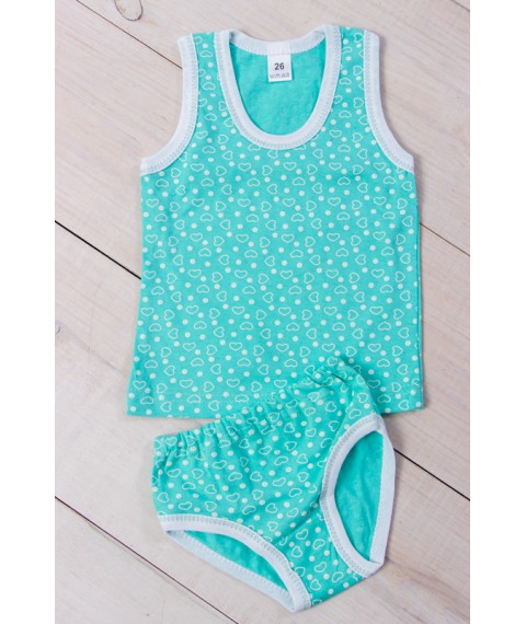 Set for girls (shirt + underpants) Nosy Svoe 28 Green (9687-002V-v18)