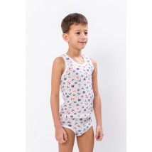 T-shirt and underpants for boys Wear Your Own 34 White (9688-002V-v6)