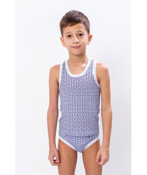 T-shirt and underpants for boys Wear Your Own 34 White (9688-002V-v2)